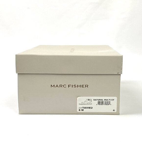 Marc Fisher Tavie2 Double Strap Python Embossed Ankle Strap Sandal 8 - Picture 9 of 9